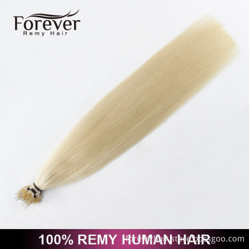 2016 new trendy professional christmas hair extension wholesale premium 100 human remy hair nano hair extensions